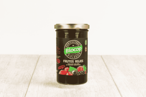 Compota de frutos rojos