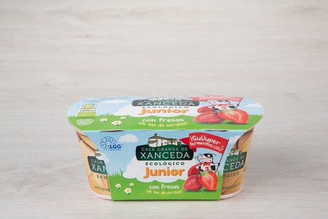 Yogur junior fresa 2x125 g