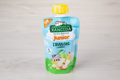 Junior Yogur ecológico con LGG® con fresas - Casa Grande de Xanceda
