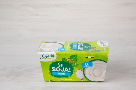 Yogur de soja natural