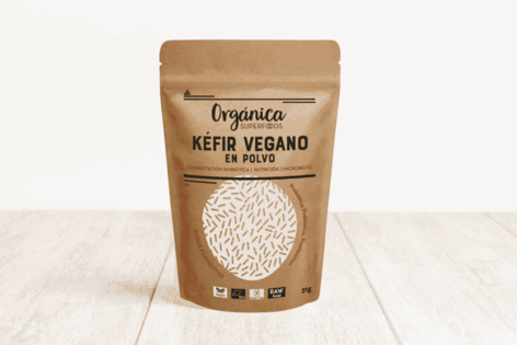 Kefir vegano en polvo