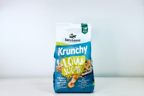 Krunchy frutos secos bajo en azúcar